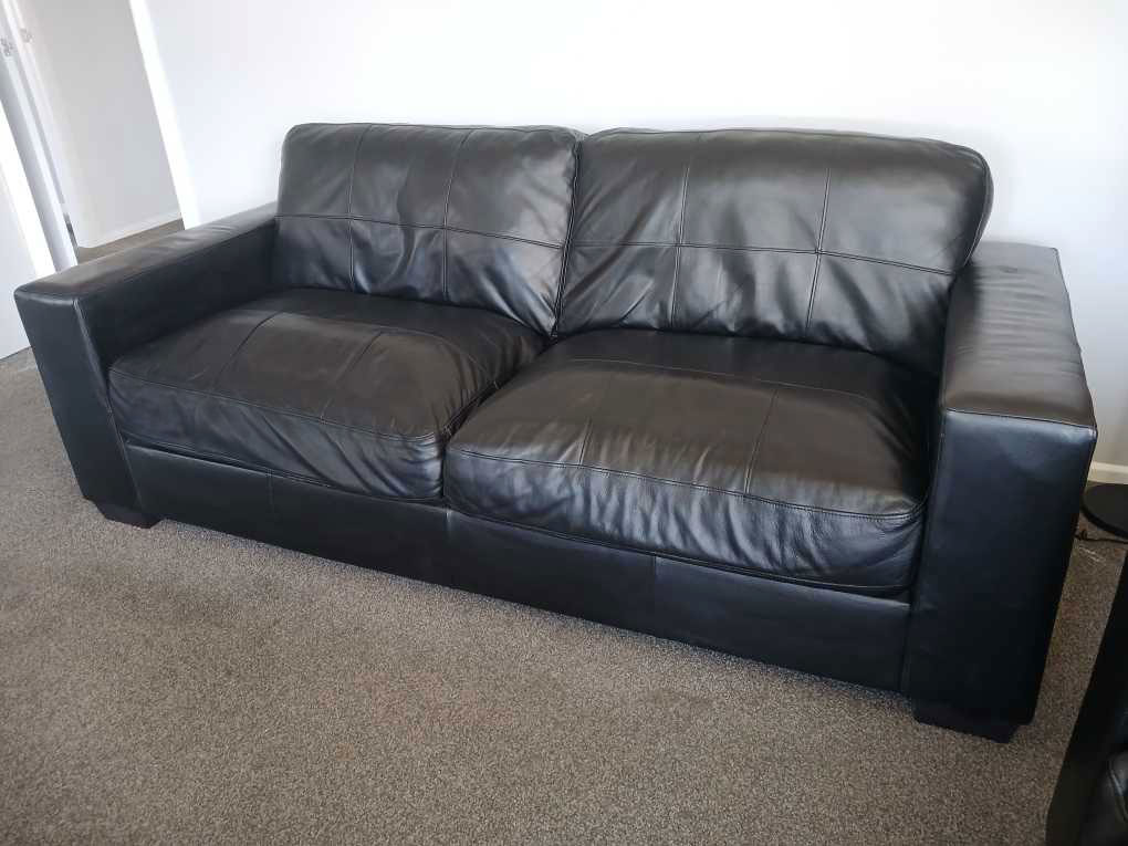 leather couch refinished